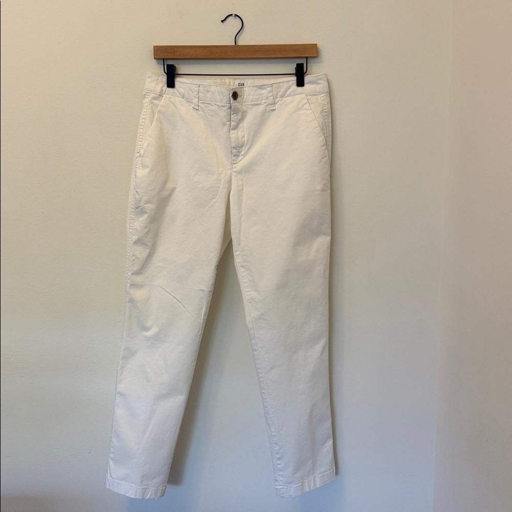 GAP Cream Chino Pants